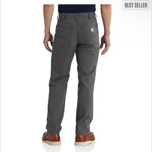 MEN'S 5-POCKET PANT - RELAXED FIT - RUGGED FLEX® - CANVAS